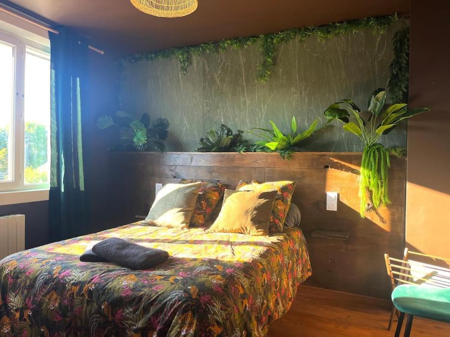 La Cabane Tropicale Pontorson Extérieur photo