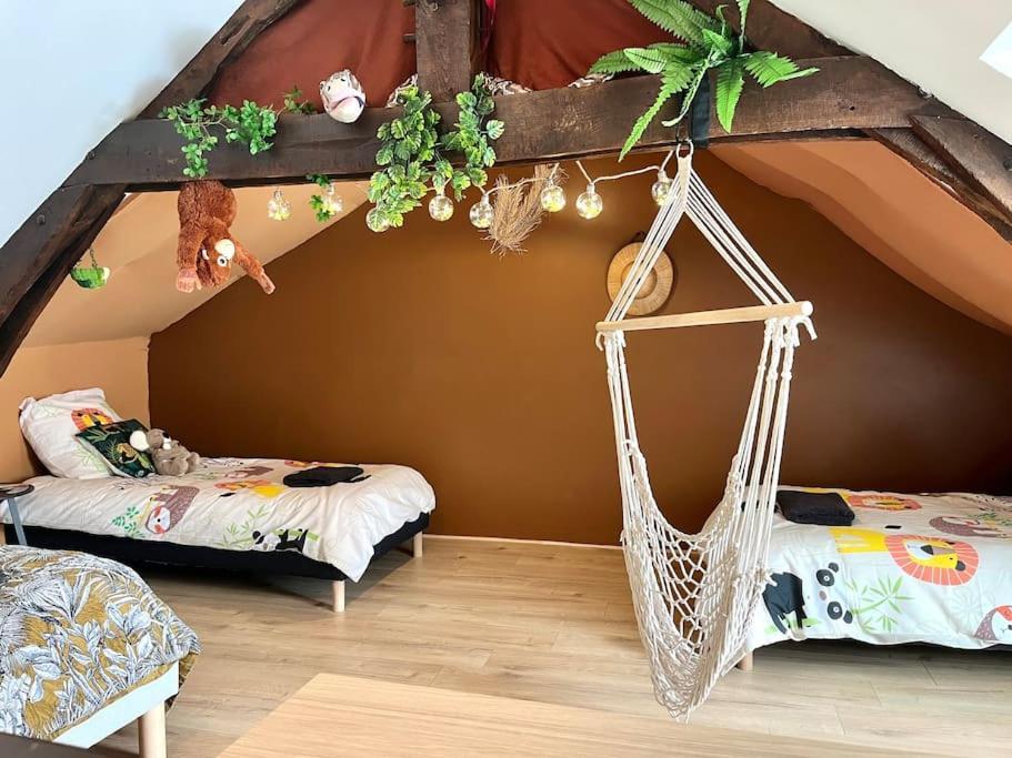 La Cabane Tropicale Pontorson Extérieur photo